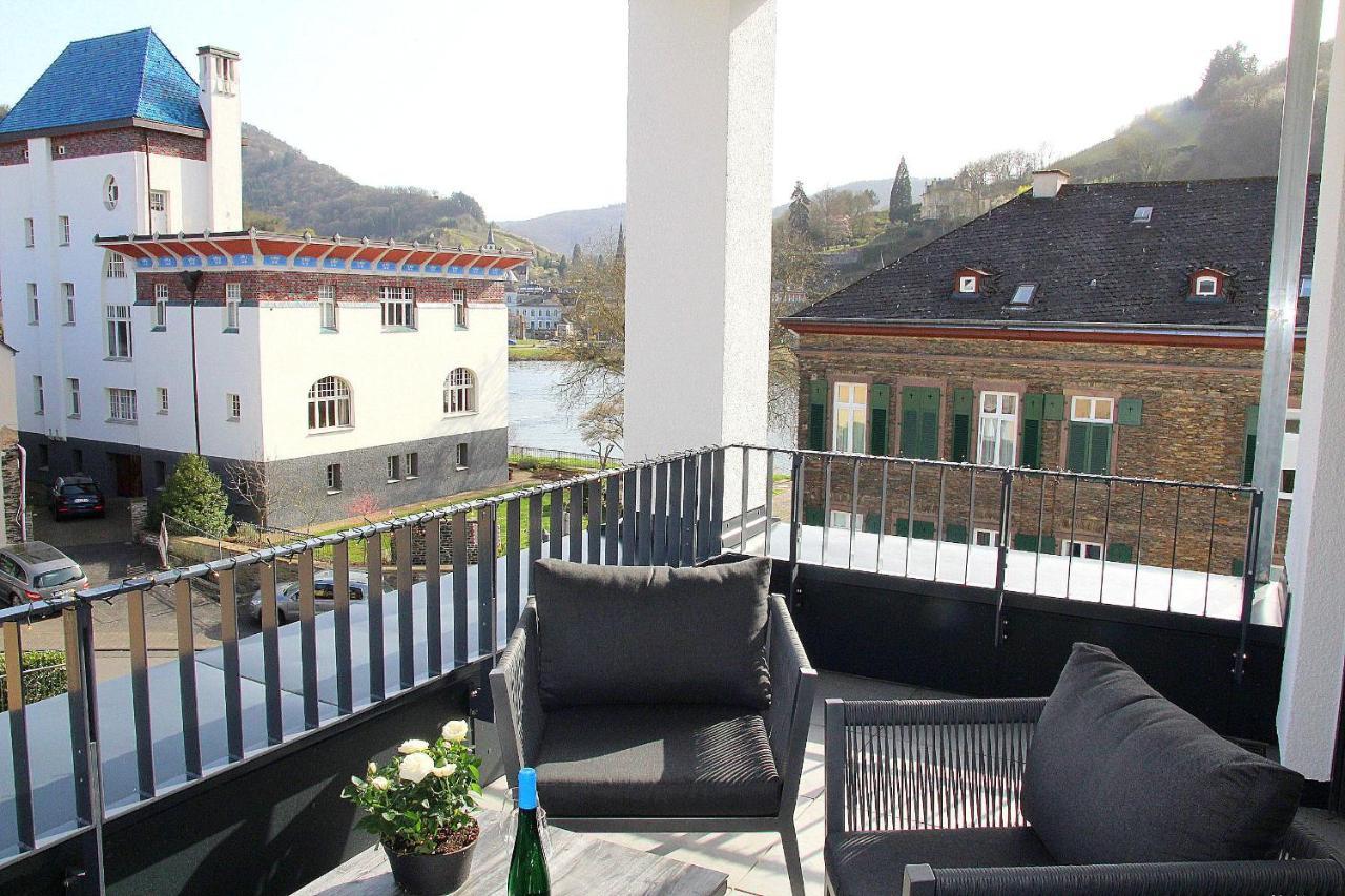 Mosel-Loggia - Luxusapartment -Terrass - Klimaanlage 트라벤트라바흐 외부 사진