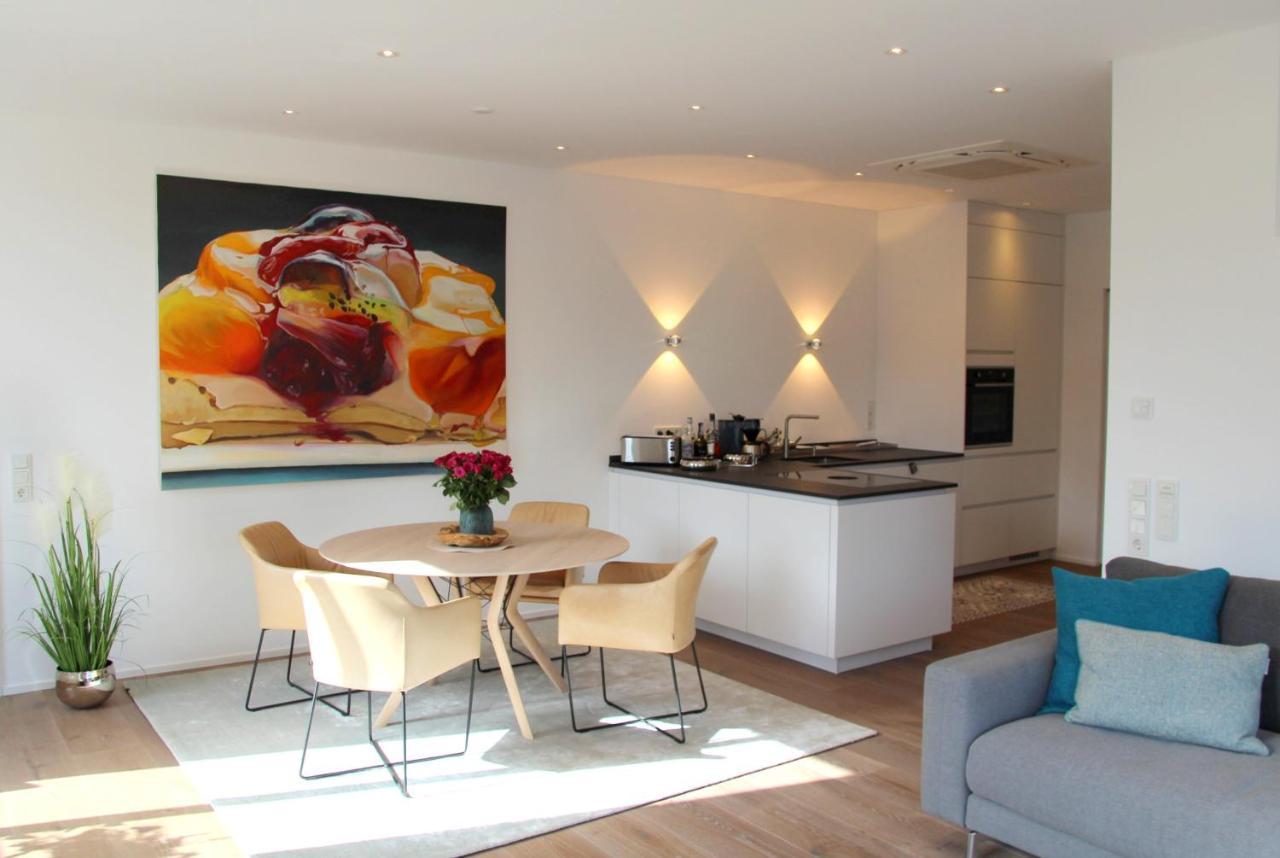 Mosel-Loggia - Luxusapartment -Terrass - Klimaanlage 트라벤트라바흐 외부 사진